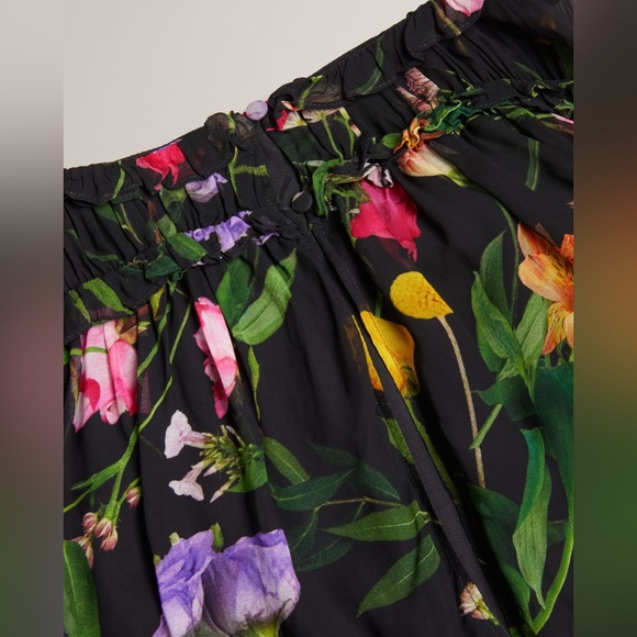 Ted Baker Brookii Ruffled Blouson Sleeve Romper Sz 2 NWT - Picture 8 of 9